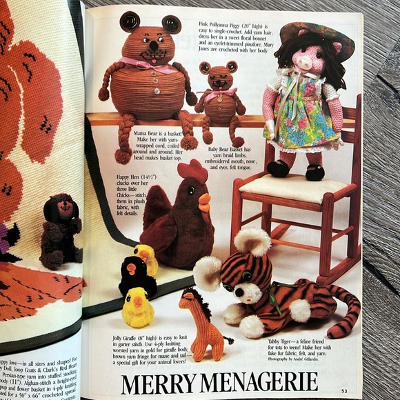 📚 SPECIAL 2/$21 BOOKS!! 📚 VINTAGE McCall’s Needlework & Crafts magazine 1981 - Picture 15 of 17